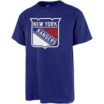 T-shirt '47 Brand 47 NHL TEE NEW YORK RANGERS PRINT ECHO ROYAL