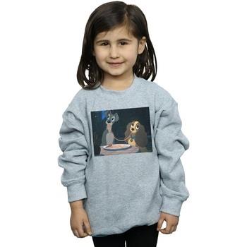 Sweat-shirt enfant Disney Lady And The Tramp Spaghetti Slurp