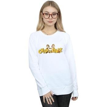 Sweat-shirt Disney Chip And Dale Character Logo