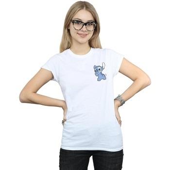 T-shirt Disney Lilo And Stitch Stitch Backside Breast Print