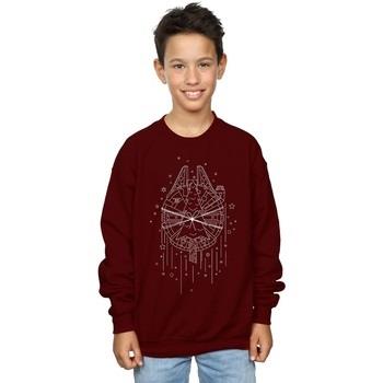 Sweat-shirt enfant Disney Millennium Falcon Christmas Tree Delivery