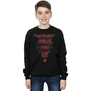 Sweat-shirt enfant Disney The Last Jedi Dark Side Echo