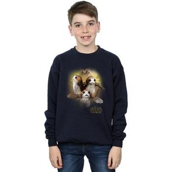 Sweat-shirt enfant Disney The Last Jedi Porgs Brushed