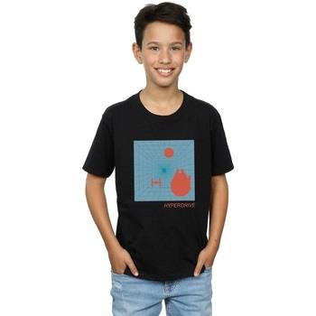 T-shirt enfant Disney The Last Jedi Hyperdrive