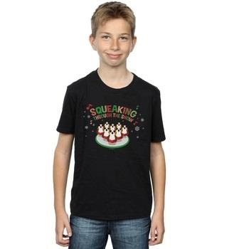 T-shirt enfant Disney The Last Jedi Squeaking Rolling Through The Snow