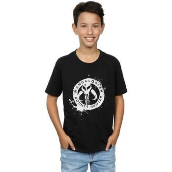 T-shirt enfant Disney The Mandalorian Bounty Hunter