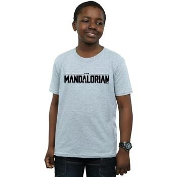 T-shirt enfant Disney The Mandalorian Logo