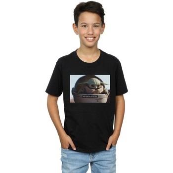 T-shirt enfant Disney The Mandalorian Don't Make Me