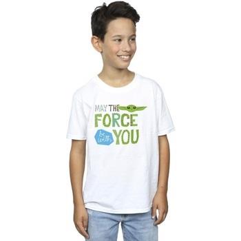 T-shirt enfant Disney The Mandalorian May The Force Be With You