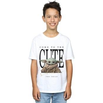 T-shirt enfant Disney The Mandalorian The Cute Side