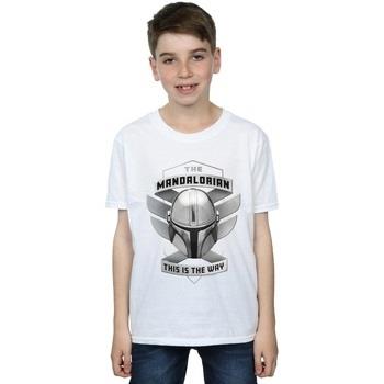 T-shirt enfant Disney The Mandalorian This Is The Way