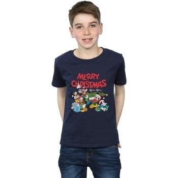 T-shirt enfant Disney Mickey And Friends Winter Wishes