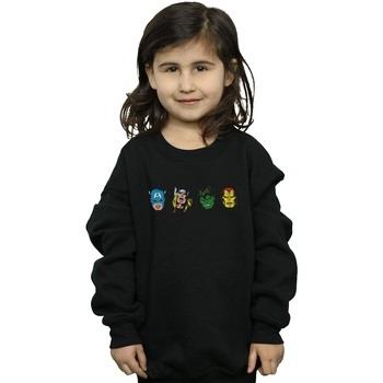 Sweat-shirt enfant Marvel Avengers Comic Heads