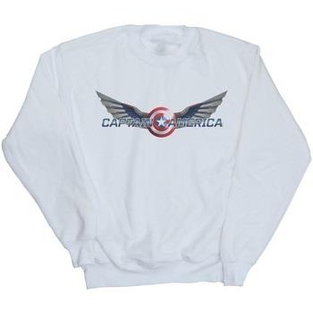 Sweat-shirt Marvel Falcon And The Winter Soldier Captain America Logo