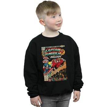 Sweat-shirt enfant Marvel Captain America And Falcon Comic Cover