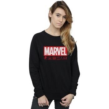 Sweat-shirt Marvel Logo Wash Care