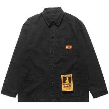 Manteau Service Works Classic Coverall Jacket - Black