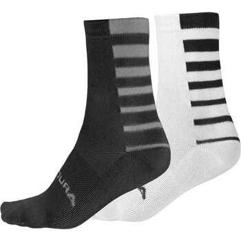 Chaussettes de sports Endura Calcetines Stripe Coolmax pack 2