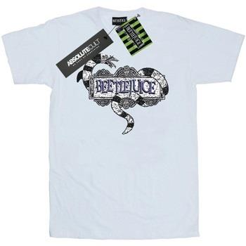 T-shirt Beetlejuice Sandworm Logo