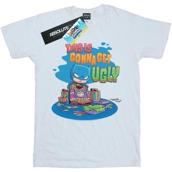 T-shirt enfant Dc Comics Super Friends Batman Joker Christmas Jumper