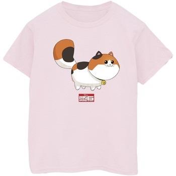 T-shirt Disney Big Hero 6 Baymax Kitten Pose