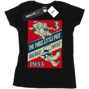 T-shirt Disney Three Little Pigs And The Big Bad Wolf