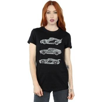 T-shirt Disney Cars Text Racers