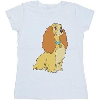 T-shirt Disney Lady And The Tramp Lady Spaghetti Heart