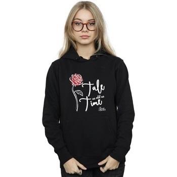 Sweat-shirt Disney Tale As Old As Time Rose
