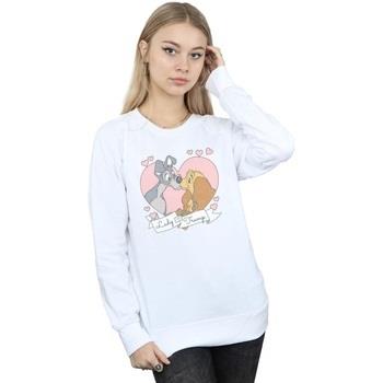 Sweat-shirt Disney Lady And The Tramp Love