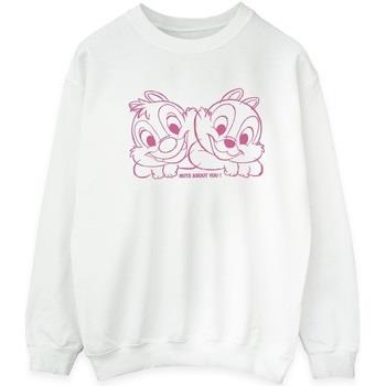 Sweat-shirt Disney Chip 'n' Dale Nuts About You