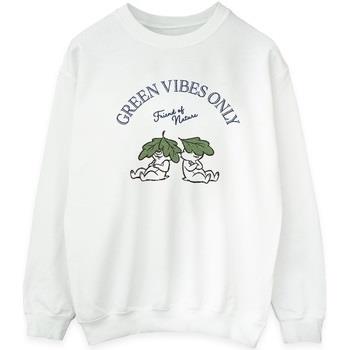 Sweat-shirt Disney Chip 'n Dale Green Vibes Only