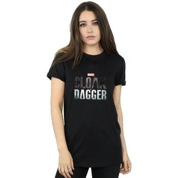 T-shirt Marvel Cloak And Dagger Logo