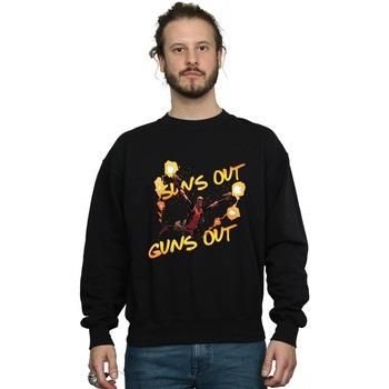 Sweat-shirt Marvel Deadpool Sun's Out Guns Out