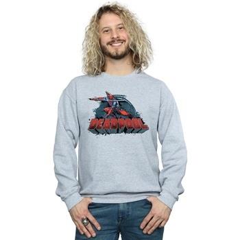 Sweat-shirt Marvel Deadpool Sword Logo