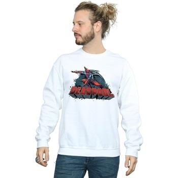 Sweat-shirt Marvel Deadpool Sword Logo