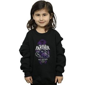 Sweat-shirt enfant Marvel Black Panther Talon Fighter Badge