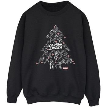 Sweat-shirt Marvel Captain America Christmas Tree