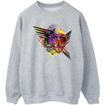 Sweat-shirt Marvel Guardians Of The Galaxy Abstract Shield Chest