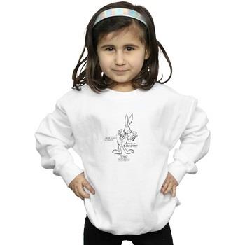 Sweat-shirt enfant Dessins Animés Bugs Bunny White Belly