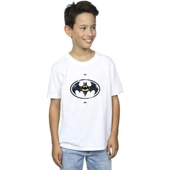 T-shirt enfant Dc Comics The Flash Batman Metal Logo