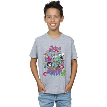 T-shirt enfant Dc Comics Teen Titans Go Make It Rain