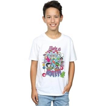 T-shirt enfant Dc Comics Teen Titans Go Make It Rain