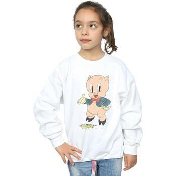 Sweat-shirt enfant Dessins Animés Porky Pig Distressed