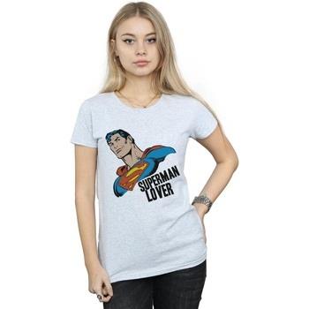 T-shirt Dc Comics Superman Lover