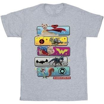 T-shirt enfant Dc Comics DC League Of Super-Pets Character Pose