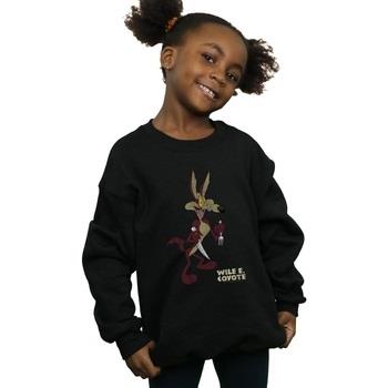 Sweat-shirt enfant Dessins Animés Wile E Coyote Distressed