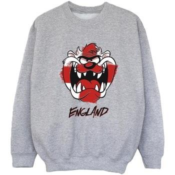 Sweat-shirt enfant Dessins Animés Taz England Face