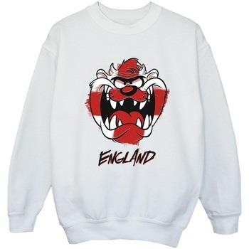 Sweat-shirt enfant Dessins Animés Taz England Face