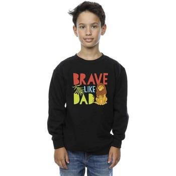 Sweat-shirt enfant Disney The Lion King Brave Like Dad